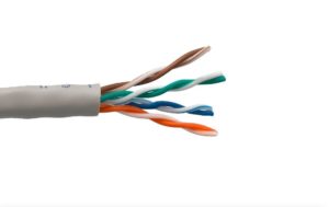 Cat. 5e UTP Stranded Ethernet Bulk Cable 350MHz Gray