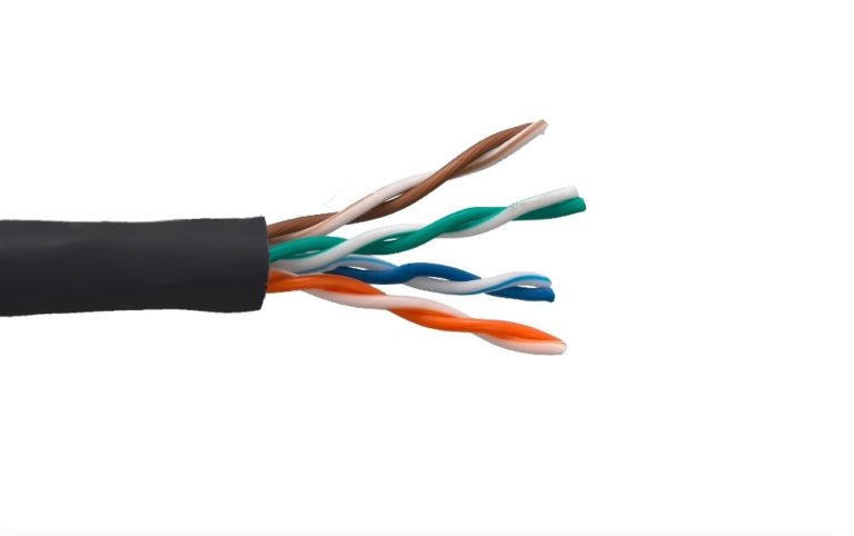 Cat. 5e UTP Stranded Ethernet Bulk Cable 350MHz Black