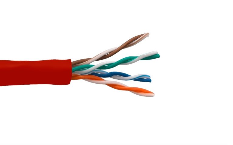 Red Cat. 5e UTP Stranded Ethernet Bulk Cable