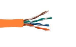 Orange Cat. 5e UTP Stranded Ethernet Bulk Cable