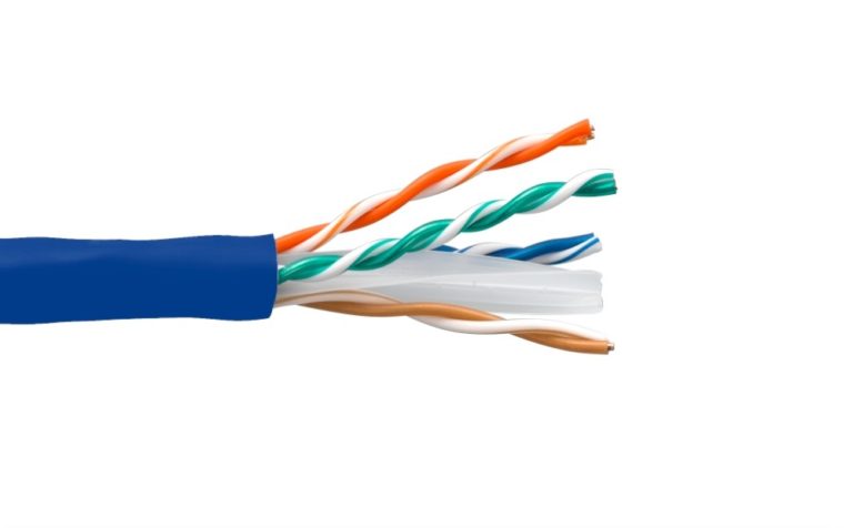 Blue Cat. 6 UTP Stranded Ethernet Bulk Cable