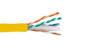 Yellow Cat. 6 UTP Stranded Ethernet Bulk Cable