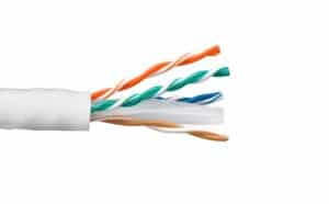 White Cat. 6 UTP Stranded Ethernet Bulk Cable