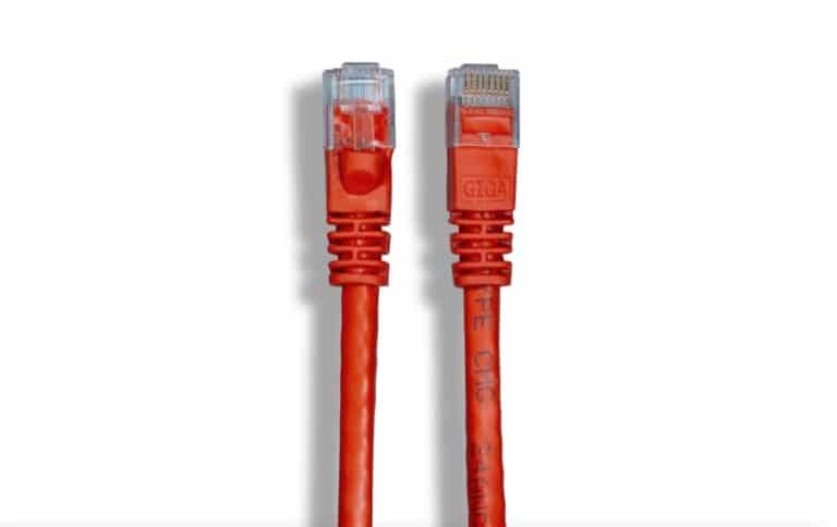 Red Color Cat 6 UTP Patch Cable