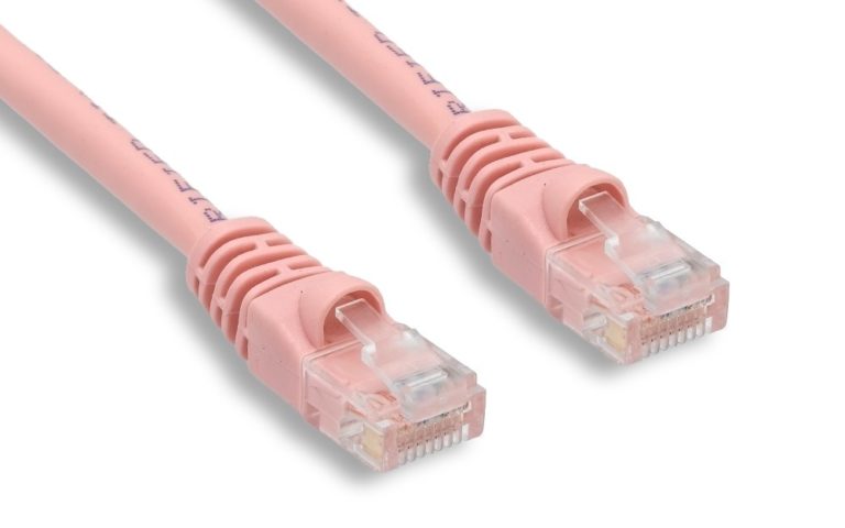 Pink Color Cat 6 UTP Patch Cable