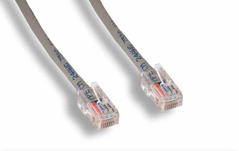 Gray Color Non-Booted Cat 5e UTP Patch Cable