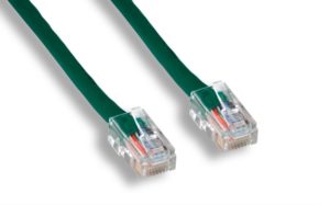 Green Color Non-Booted Cat 6 UTP Patch Cable