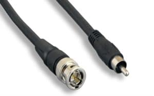 Premium BNC M To RCA M Composite Video Cable
