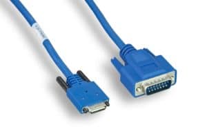 Cisco® Smart Serial 26-Pin Male To DB15 Male Cable (CAB-SS-X21MT)