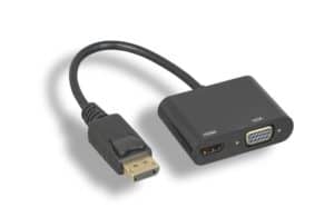 DisplayPort To HDMI / VGA Adapter