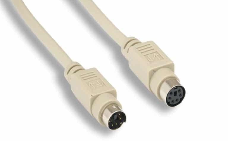 MDIN 6 M/F PS/2 Keyboard Extension Cable