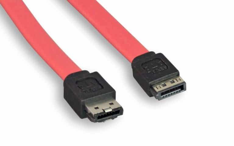 Red 1M ESATA To SATA Cable