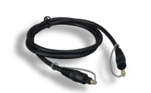 Molded Toslink To Mini Toslink Digital Optical Audio Cable