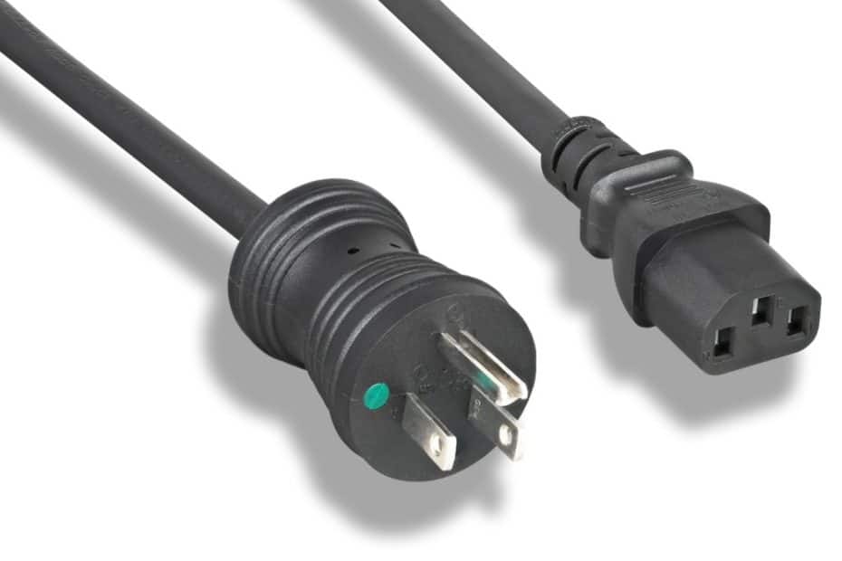 Hospital Grade Power Cords Black Denco Design Inc.