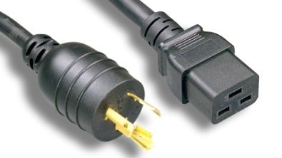 L6-20P / C19 High Voltage / High Current Power Cord