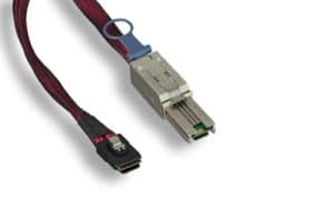 SFF8088 TO SFF8087 External Mini To Internal Mini SAS Cable
