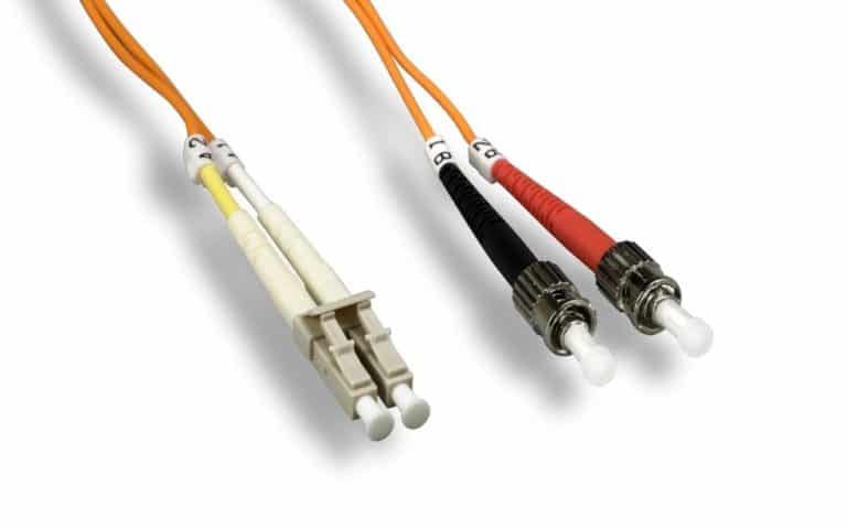 LC/ST 65.2/125 OM1 Multi-Mode Fiber Cable