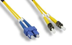 3.0MM OS2 Duplex Single Mode SC/ST 9 /125 Fiber Optic Cable