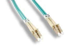 OM4 10G Aqua Fiber Optic Cables