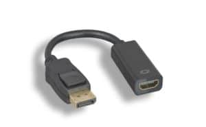 DisplayPort To DVI Adapter With Latch