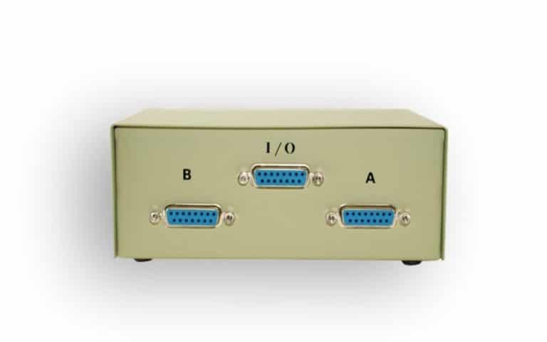 thumbnail image 2 of Dalbani 95-3045 Manual Switch Box – 4-Way Switcher For DB15, 5-Pin DIN & DB9 Connections 2 of 5