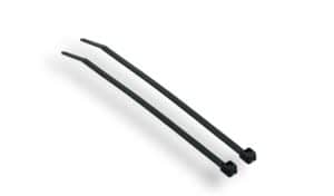 4in 18lbs Cable Ties, Black