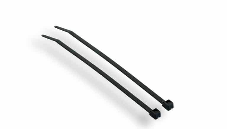 8in 40lbs Cable Ties, Black